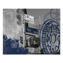 2100 West Pico Boulevard Photographic Print