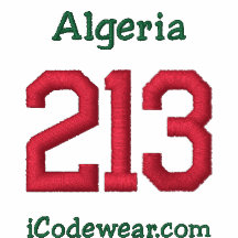 213 Algeria Hoodie