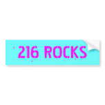 216 ROCKS, Cleveland Rocks bumper stickers