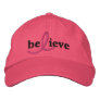 ($21.95) Believe Breast Cancer Ribbon Hat