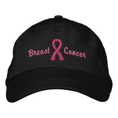 ($21.95) Breast Cancer Ribbon Hat by ShoutOut
