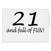 21 And Full Of Fun (Blk)