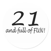 21 And Full Of Fun (Blk)