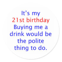 21 buy me a drink