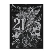 21 Days Postcard