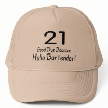 21 Good Bye Bouncer Hello Bartender (Blk)