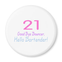 21 Good Bye Bouncer Hello Bartender (Blk)