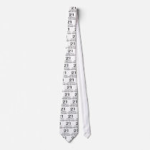 21 Good Bye Bouncer Hello Bartender (Blk) Custom Tie