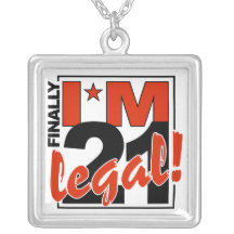 21 & LEGAL necklace