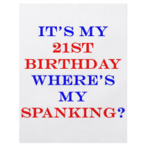 21 Where's my spanking?