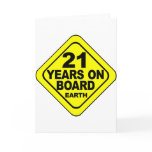 21st Birthday Greeting Cards