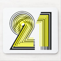 21st Birthday Mouse Pads