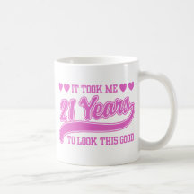 21st Birthday Mug