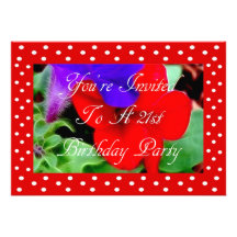 21st Birthday Party Invitation