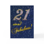 21st Birthday party Invitation cards