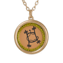 21st pentacle of greek solomon custom necklace