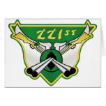 221st AVIATION COMPANY 65-69 embossed Card