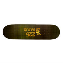 225 Area Code Swag Skate Board Deck