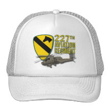 227th Aviation Regiment Apache Hats