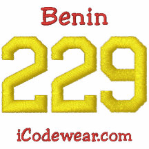 229 Benin Embroidered Hoody