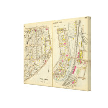 22-23 White Plains Stretched Canvas Print