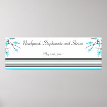 22.5"x7.5" Personalized Banner Blue Tea Arizona