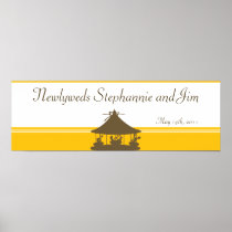 22.5"x7.5" Personalized Banner Carnival Poster