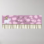 22.5"x7.5" Personalized Banner Jacana Girl Jungle Poster