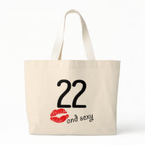 22 and Sexy Canvas Bags