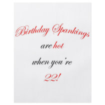 22 Birthday Spanking