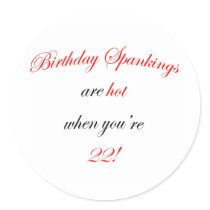22 Birthday Spanking