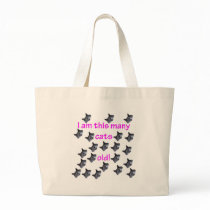22 Cat Heads Old Canvas Bag