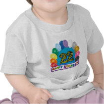 22nd Birthday Balloon Arch T-Shirt