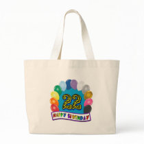 22nd Birthday Gifts with Assorted Balloons Design Bags
