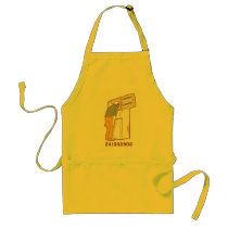 241543903 head freezer humourous tshirt aprons
