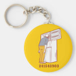 241543903 head freezer humourous tshirt key chains
