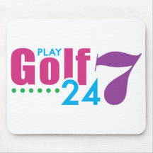 24/7 Golf Mouse Pads
