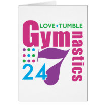 24/7 Gymnastics Greeting Card