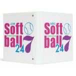 24/7 Softball binders
