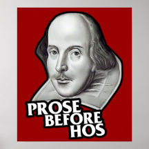 $24,95 Prose hilare avant affiche de Hos