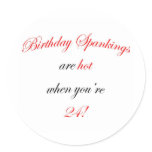 24 Birthday Spanking