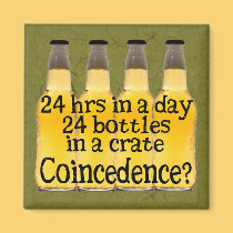 24 Bottles of Beer magnets