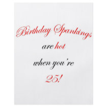 25 Birthday Spanking