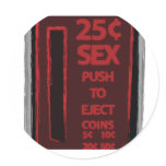25 Cent Sex - Emo Alternative Grunge Rock Punk Stickers