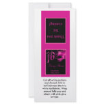 25 Lollipop Topper Sweet 16 Hot Pink Black Party