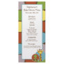 25 Menu Cards Jungle Tales Safari Rack Card