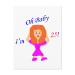 25 Oh Baby Postcard