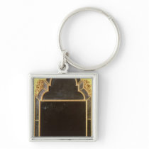 25:Queen Anne giltwood pierglass keychains