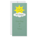 25 recovery milestone bookmarks. Printing on back
