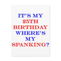 25 Where's my spanking?